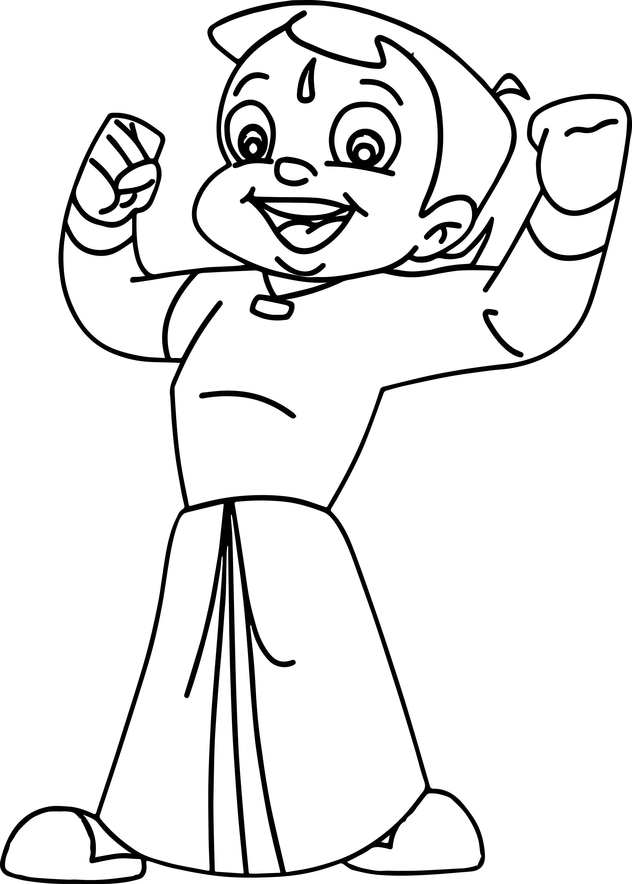 2676x3740 Chota Bheem Image