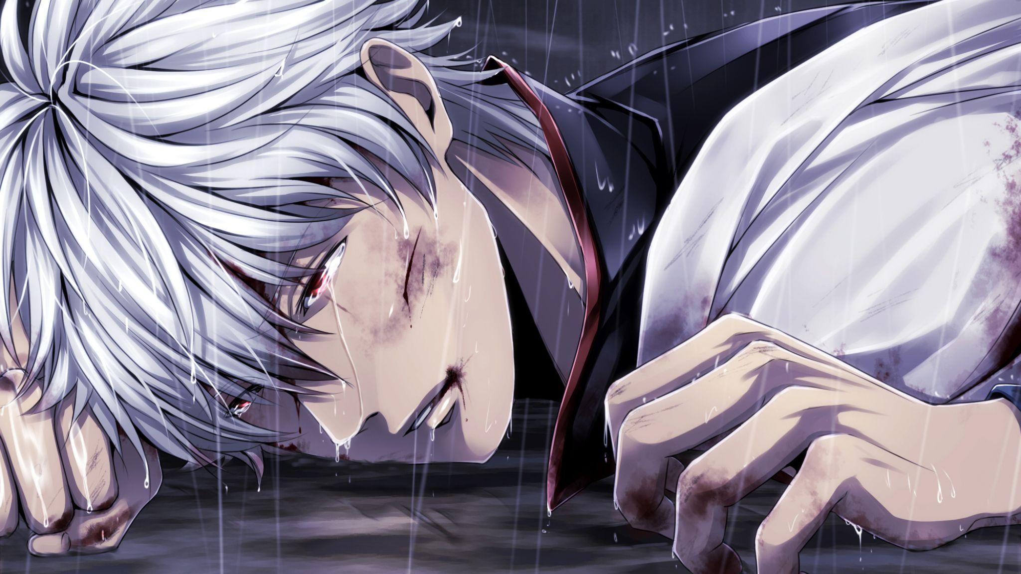2048x1152 gintama, sakata gintoki, art 2048x1152 Resolution Wallpaper, HD Anime 4K Wallpaper, Image, Photo and Background