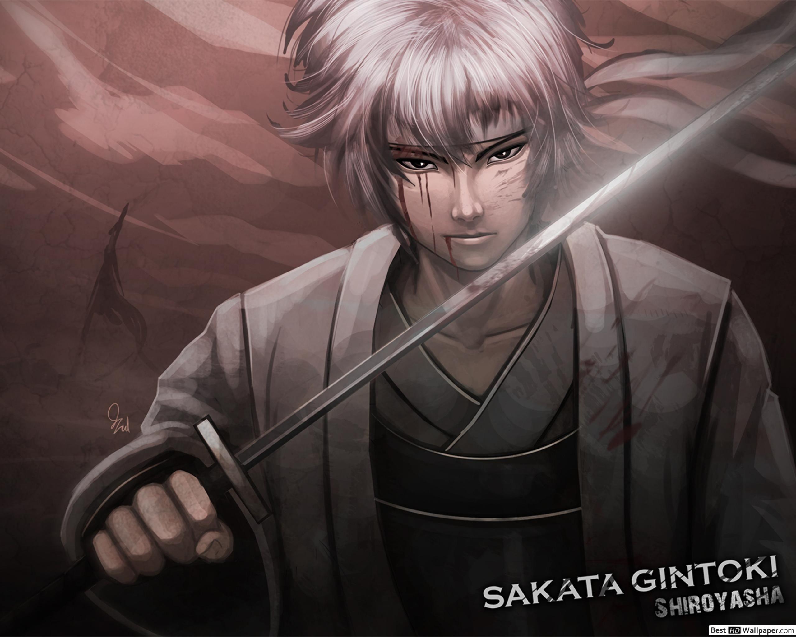 2560x2048 Sakata Gintoki HD wallpaper download