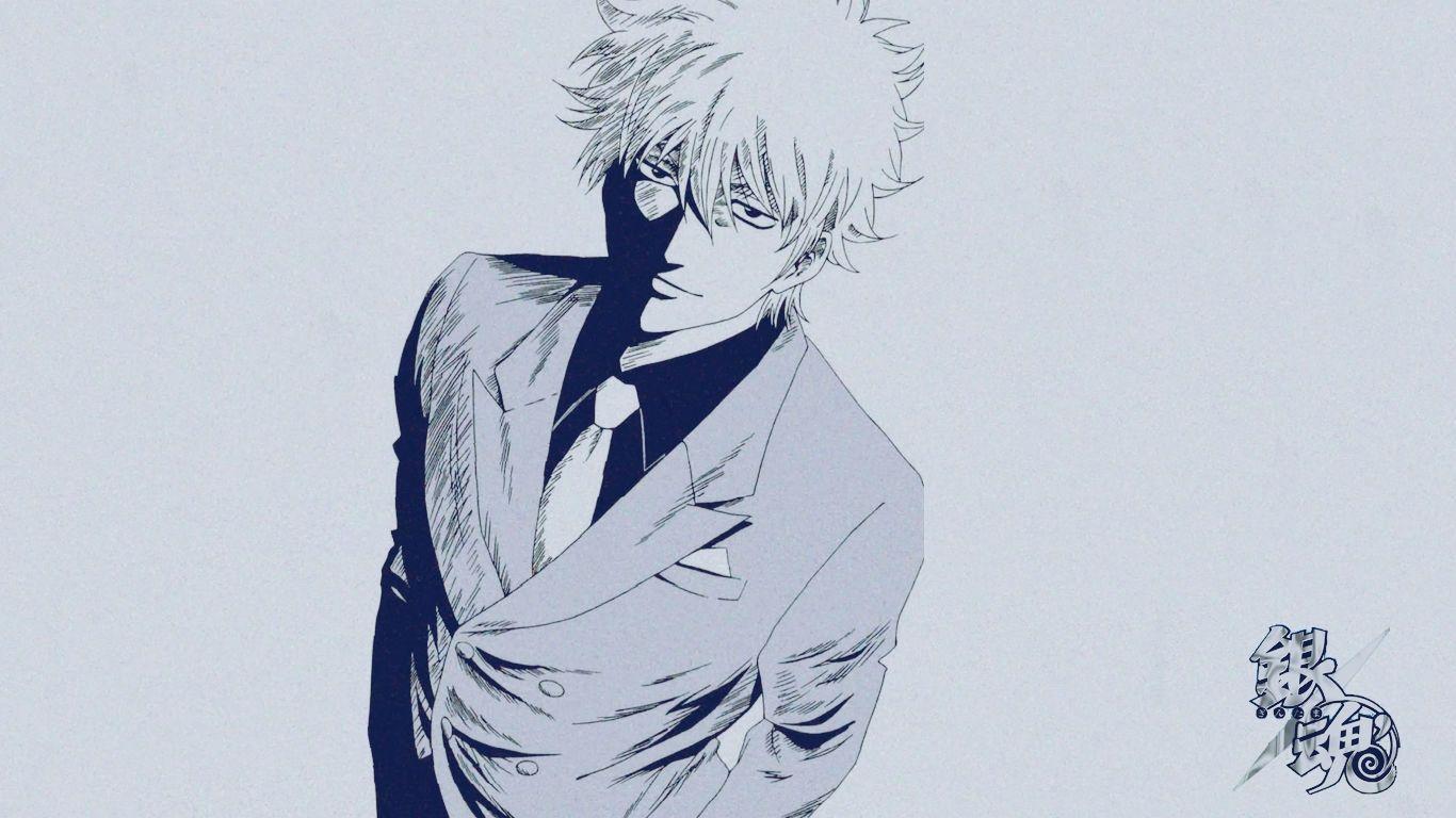 1366x768 Sakata Gintoki (Gintoki Sakata), Wallpaper. Anime Image Board