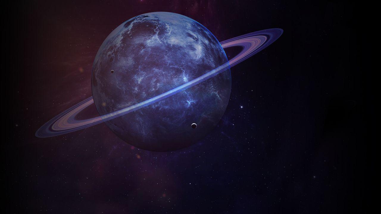 1280x720 Wallpaper Saturn, Planet, Huawei Honor V Stock, HD, Space