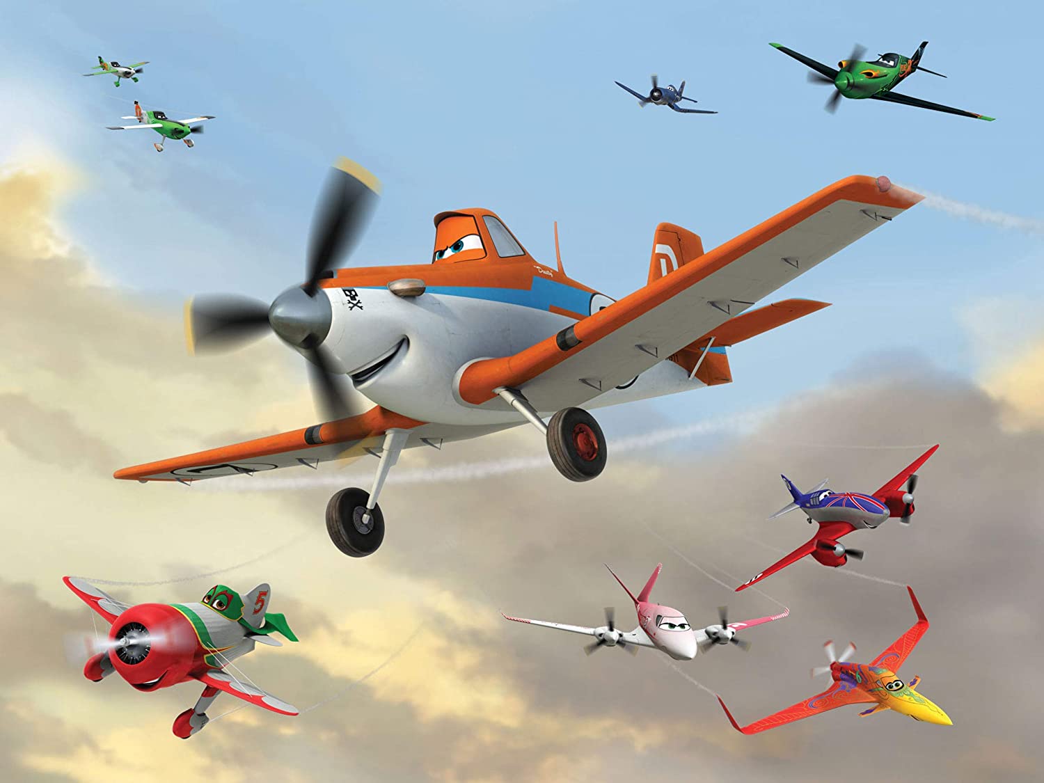 1500x1125 Disney Planes Dusty Crophopper Wallpaper: Amazon.ca: Home & Kitchen