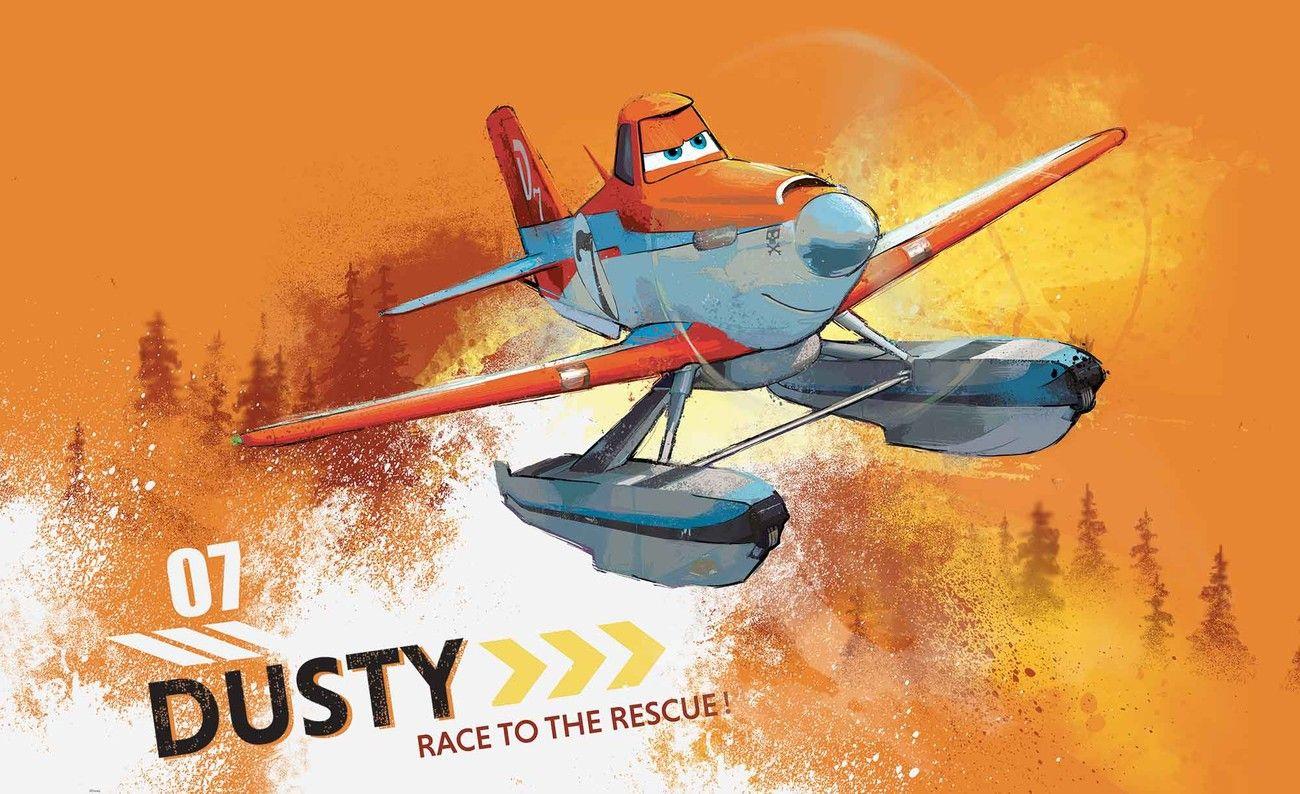 1300x794 Disney Planes Dusty Crophopper Wall Paper Mural. Buy at