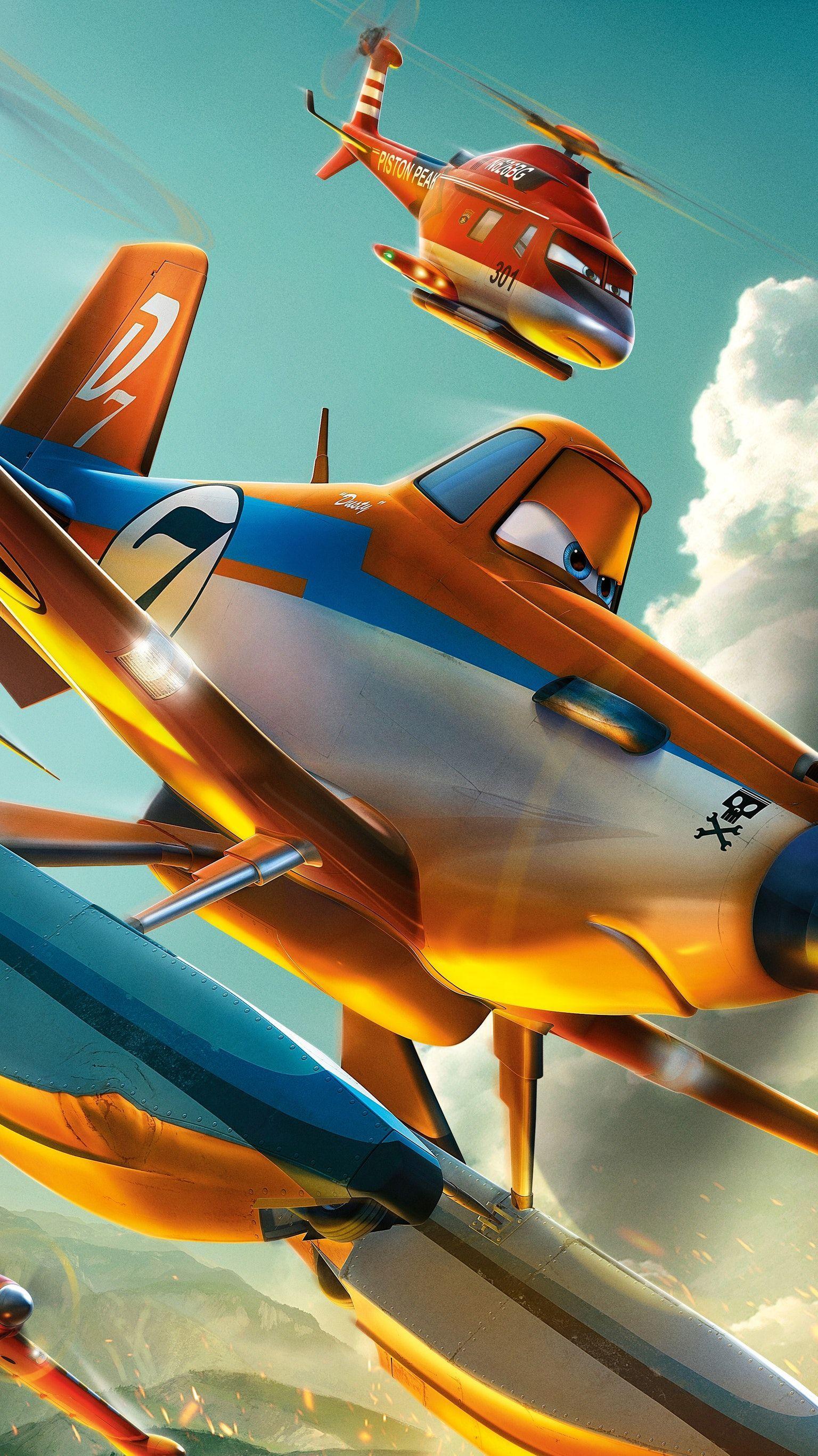 1536x2733 Planes: Fire & Rescue (2014) Phone Wallpaper. Disney planes