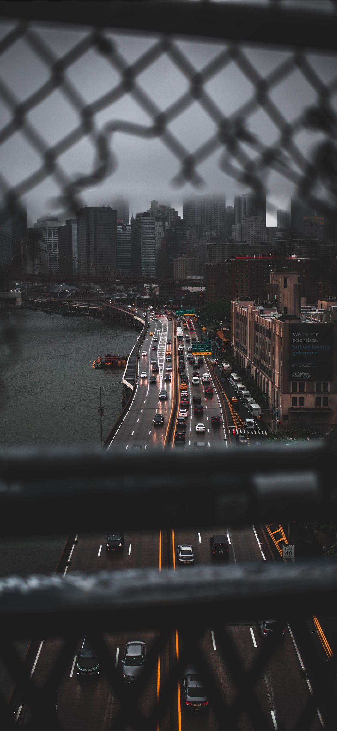 1125x2436 Best manhattan bridge iPhone 11 Wallpaper HD