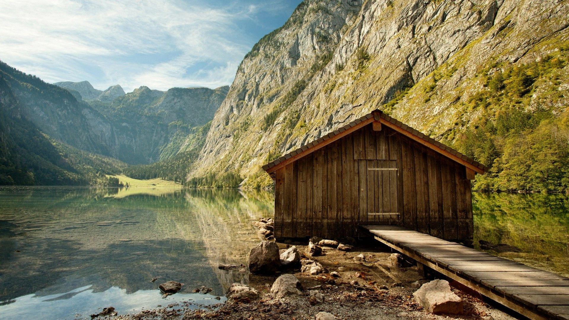 1920x1080 Cabin Background. Peaceful Cabin