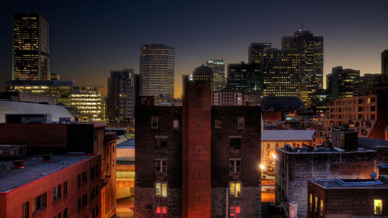 1600x900 Free download Download Wallpaper Background Montreal Skyline