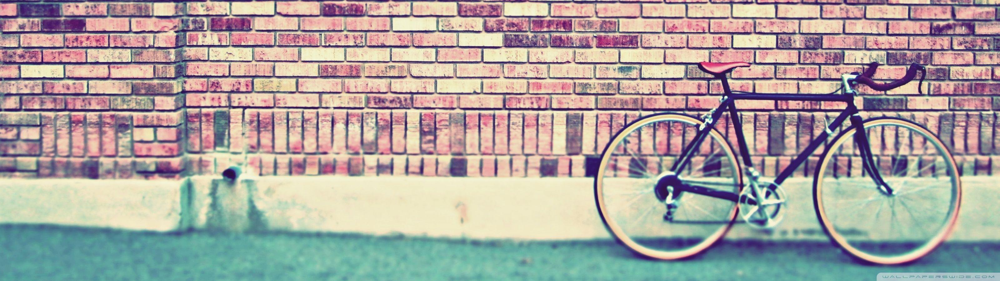 3200x900 Vintage Bike Ultra HD Desktop Background Wallpaper