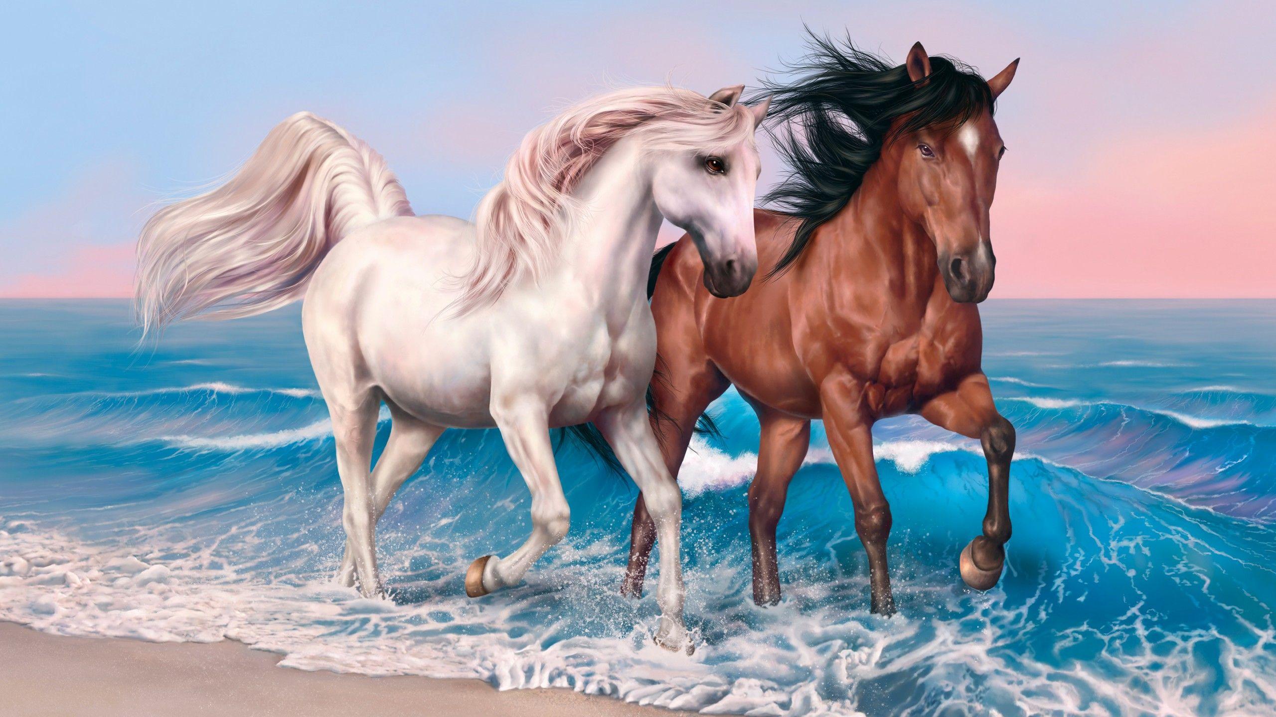 2560x1440 Wallpaper Of Horses