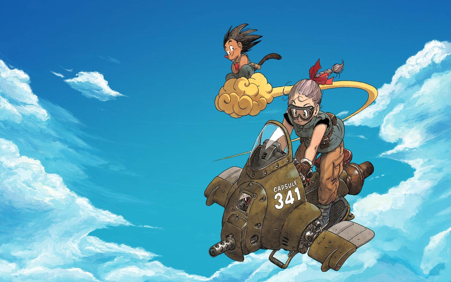 1920x1200 Free Dragon Ball Z Goku And Bulma computer desktop wallpaper