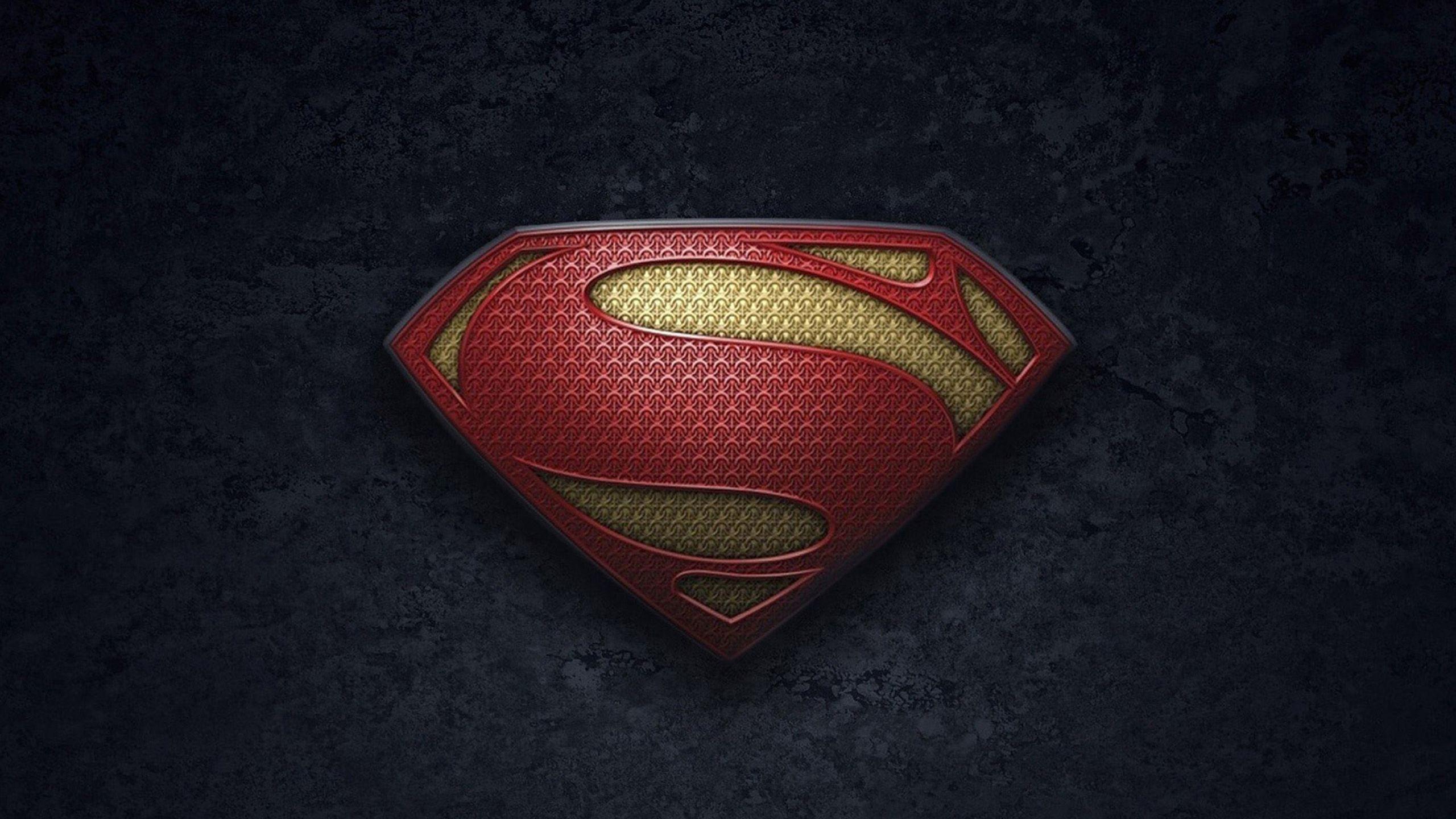2560x1440 QBT4747: Superman Logo Background In High Quality, BsnSCB