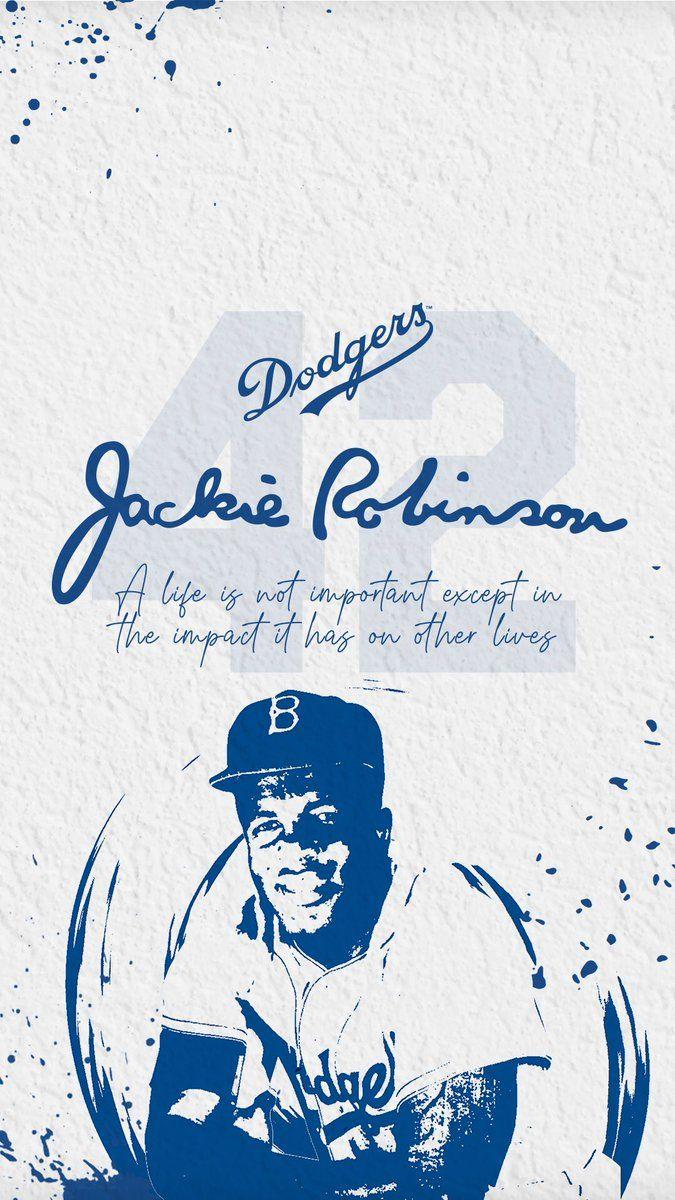 Los Angeles Dodgers on X: Jackie Robinson edition of #WallpaperWednesday.   / X