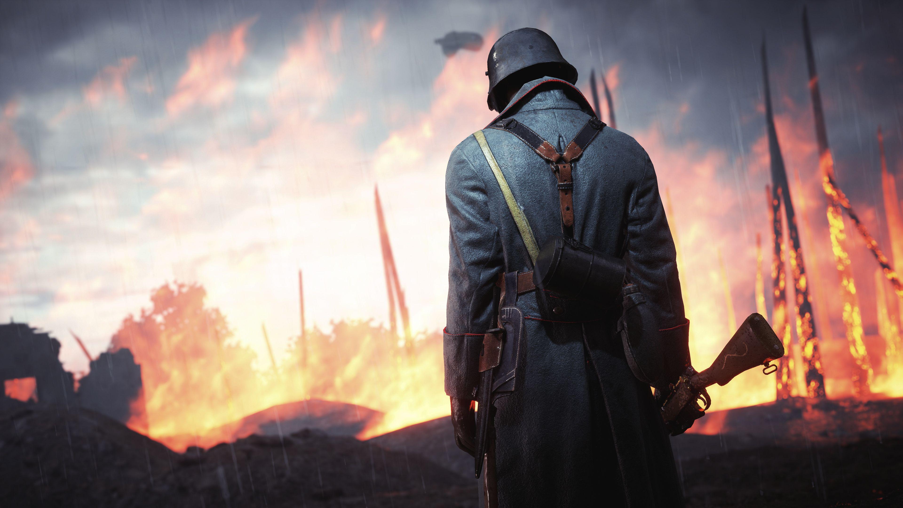 3840x2160 4k Battlefield 1 Soldier, HD Games, 4k Wallpaper, Image