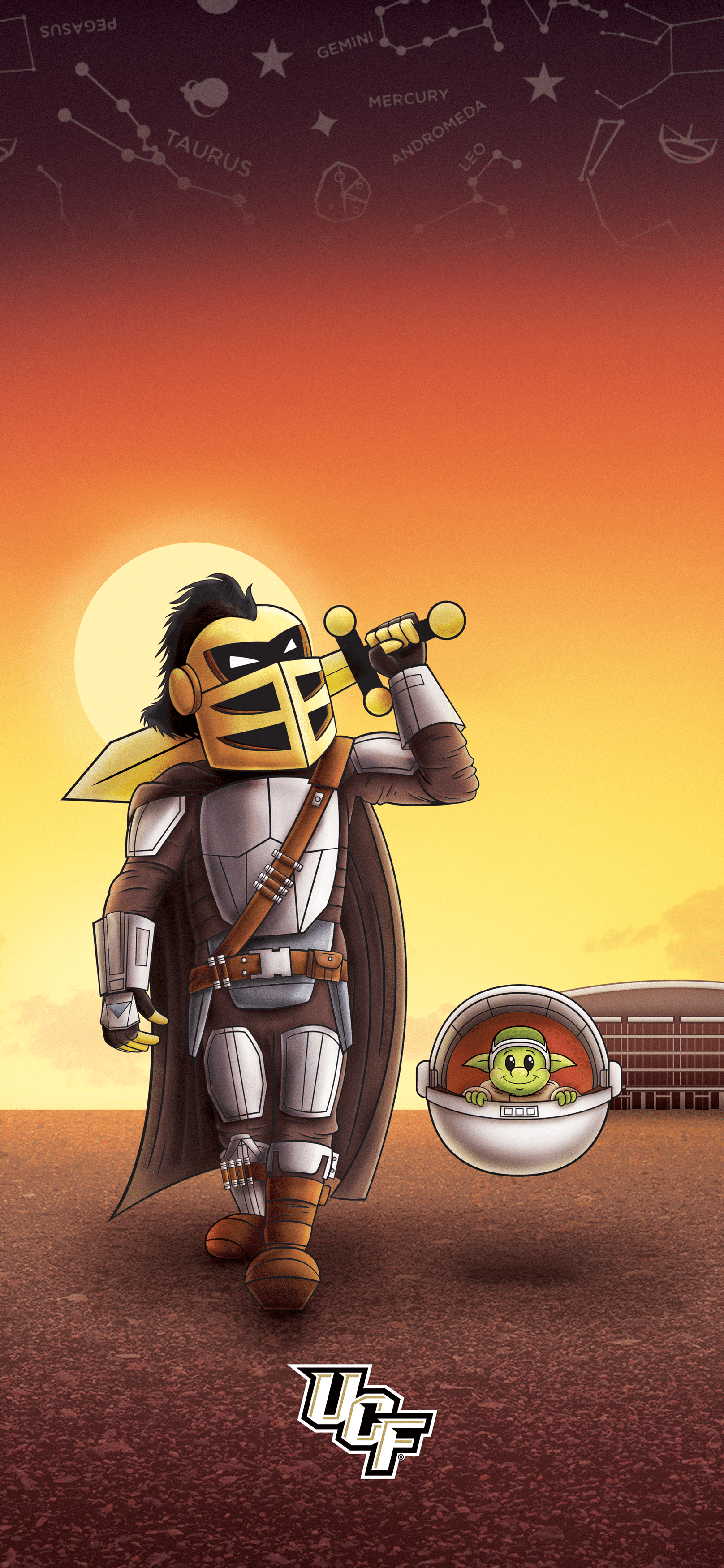 1616x3500 UCF Knights Wallpaper