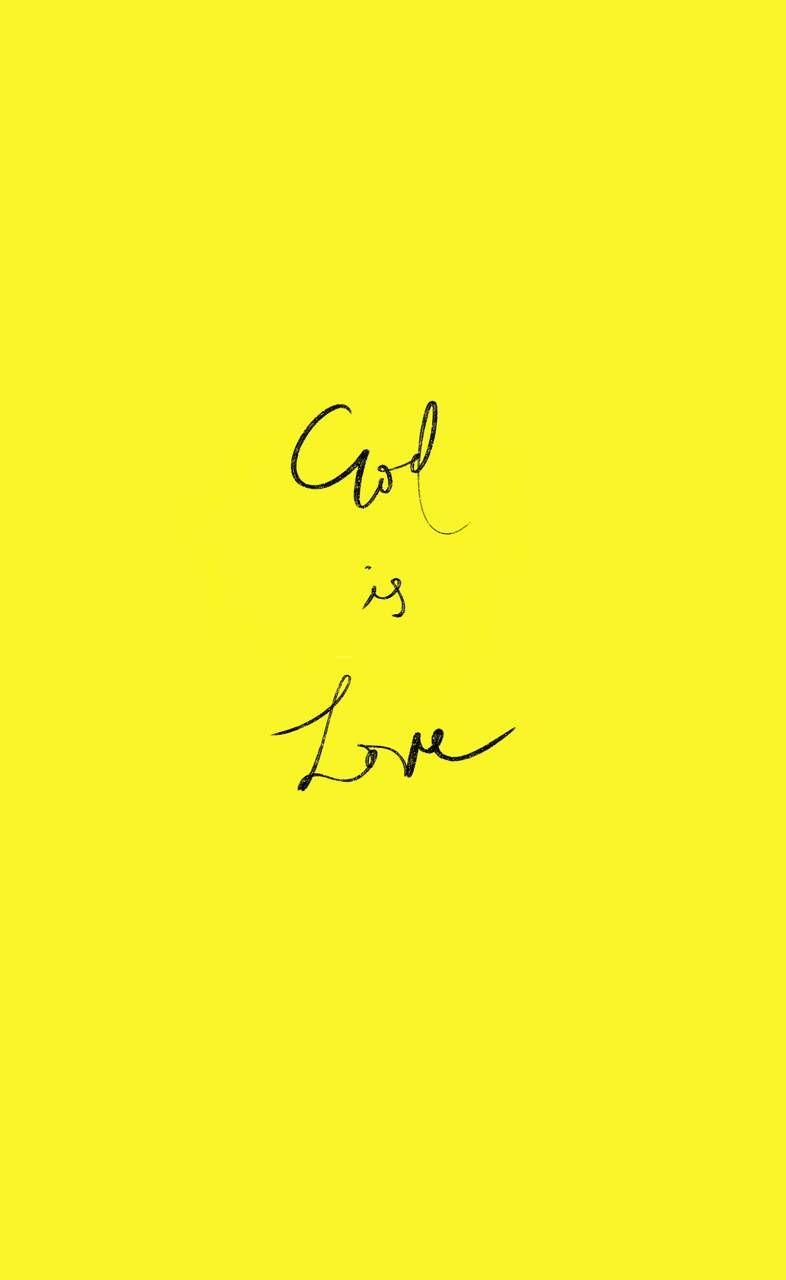 786x1280 God is love wallpaper