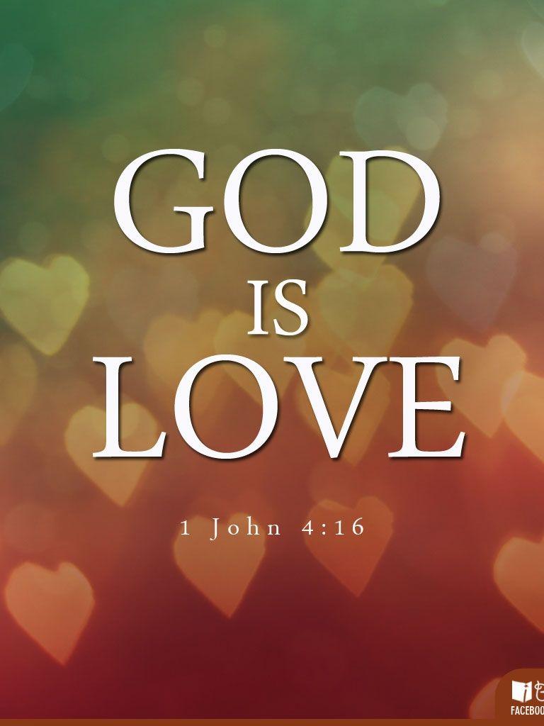 768x1024 Free download Desktop Wallpaper God Is Love Wallpaper Background