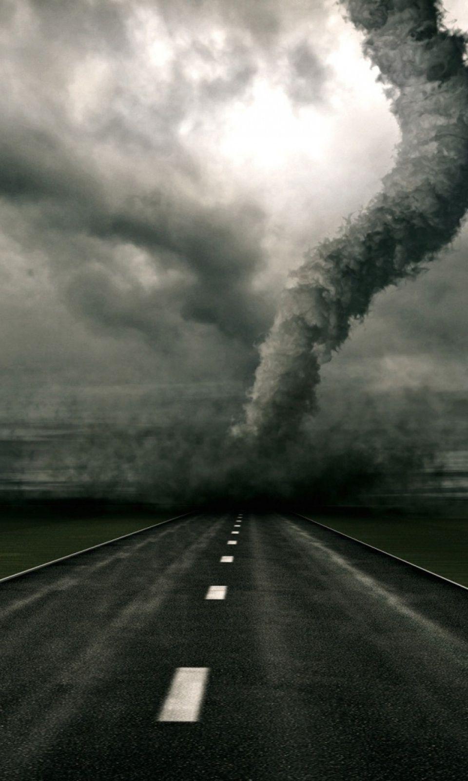 960x1600 Tornado Mobile Wallpaper
