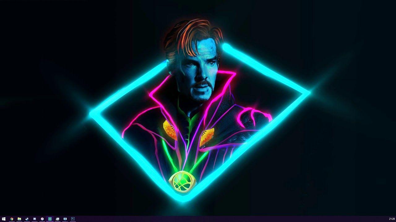 Doctor Strange Neon Wallpapers Top Free Doctor Strange Neon