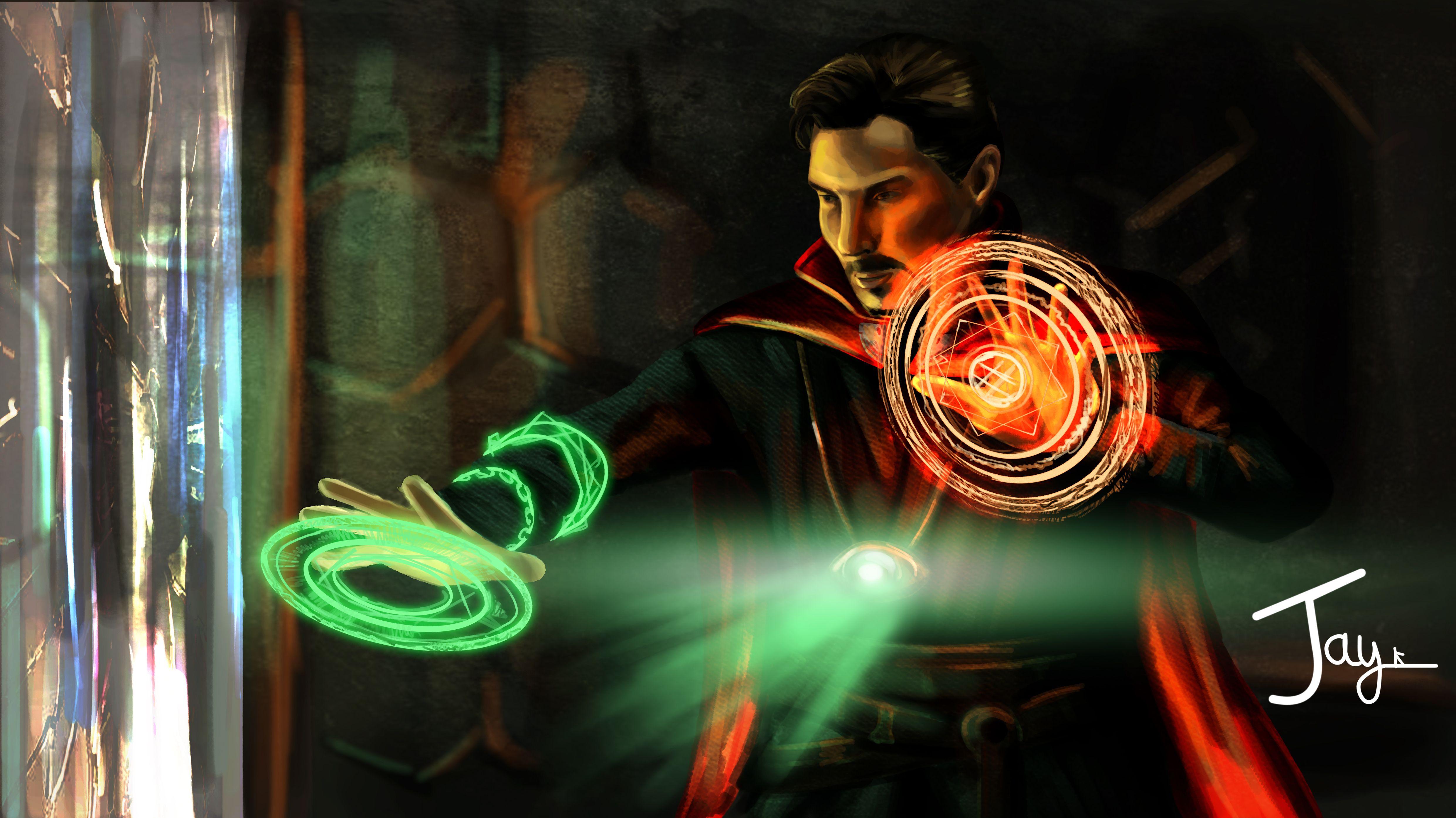 4961x2788 Doctor Strange 5K Art, HD Superheroes, 4k Wallpaper, Image