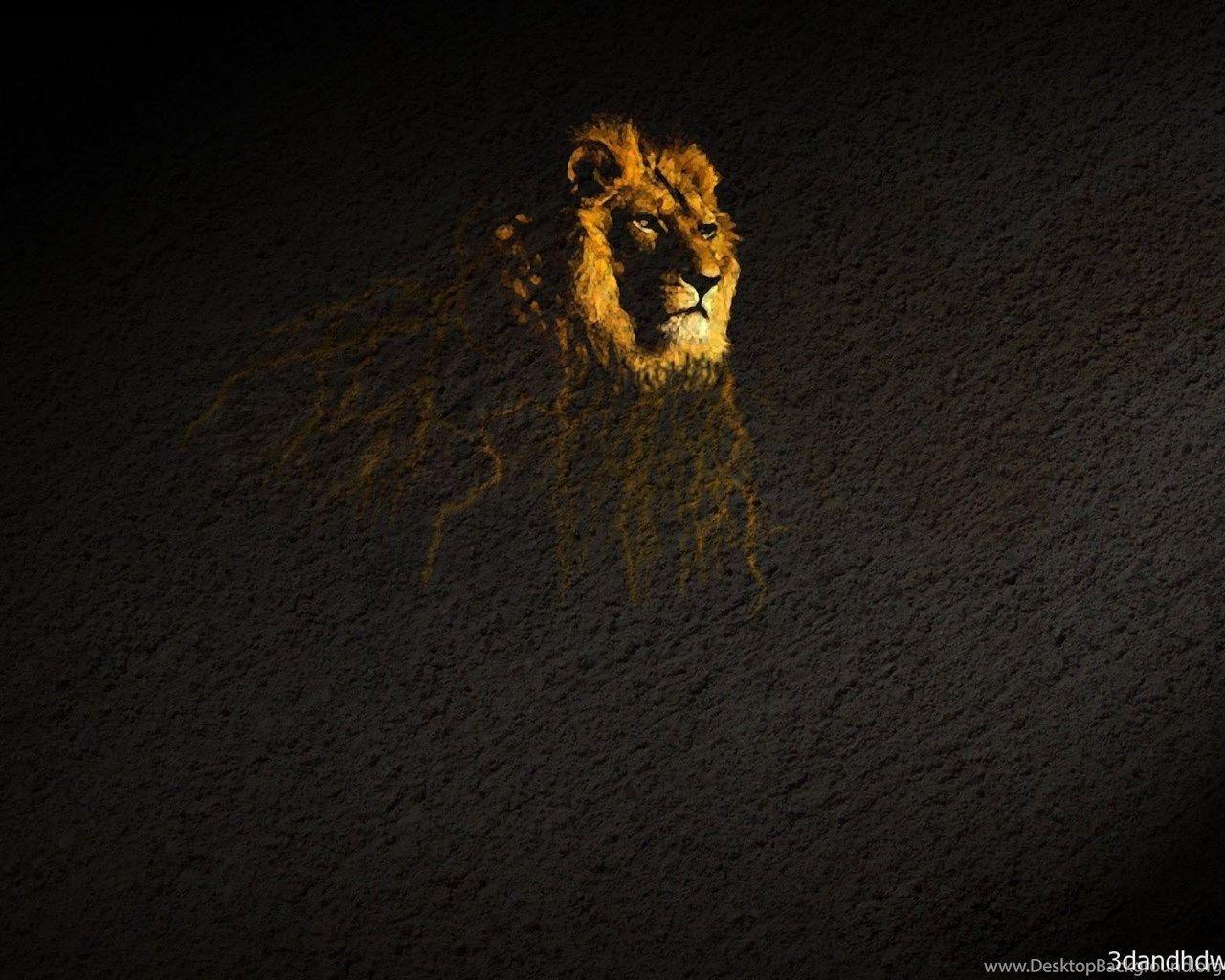 1280x1024 Lion Face Design HD Wallpaper 3DandHDWallpaper. Desktop