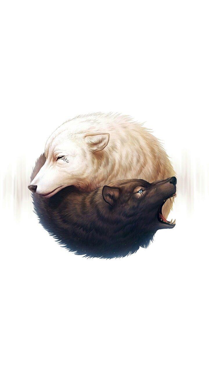 720x1280 White and black wolf wallpaper. Wolf malen, Drachenzeichnungen, Kunstzeichnungen