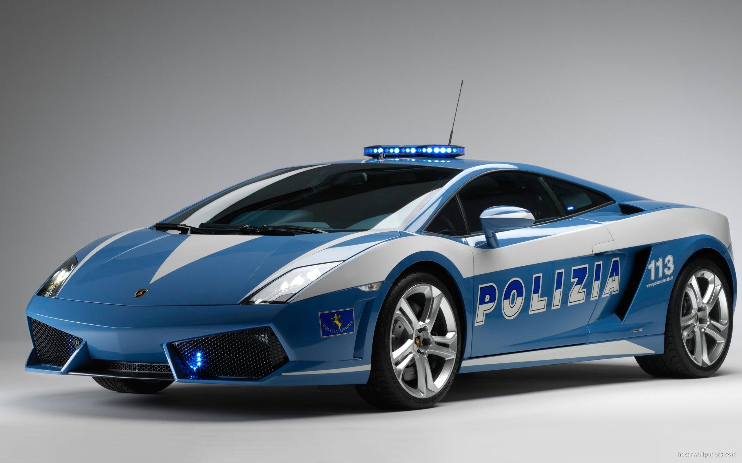 2560x1600 Widescreen Lamborghini Italian Police Car Wallpaper. HD Car
