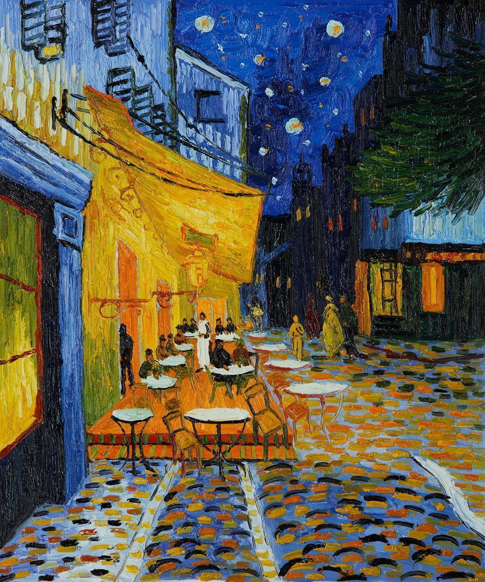 1000x1200 Van Gogh Café Terrace At Night Wallpaper