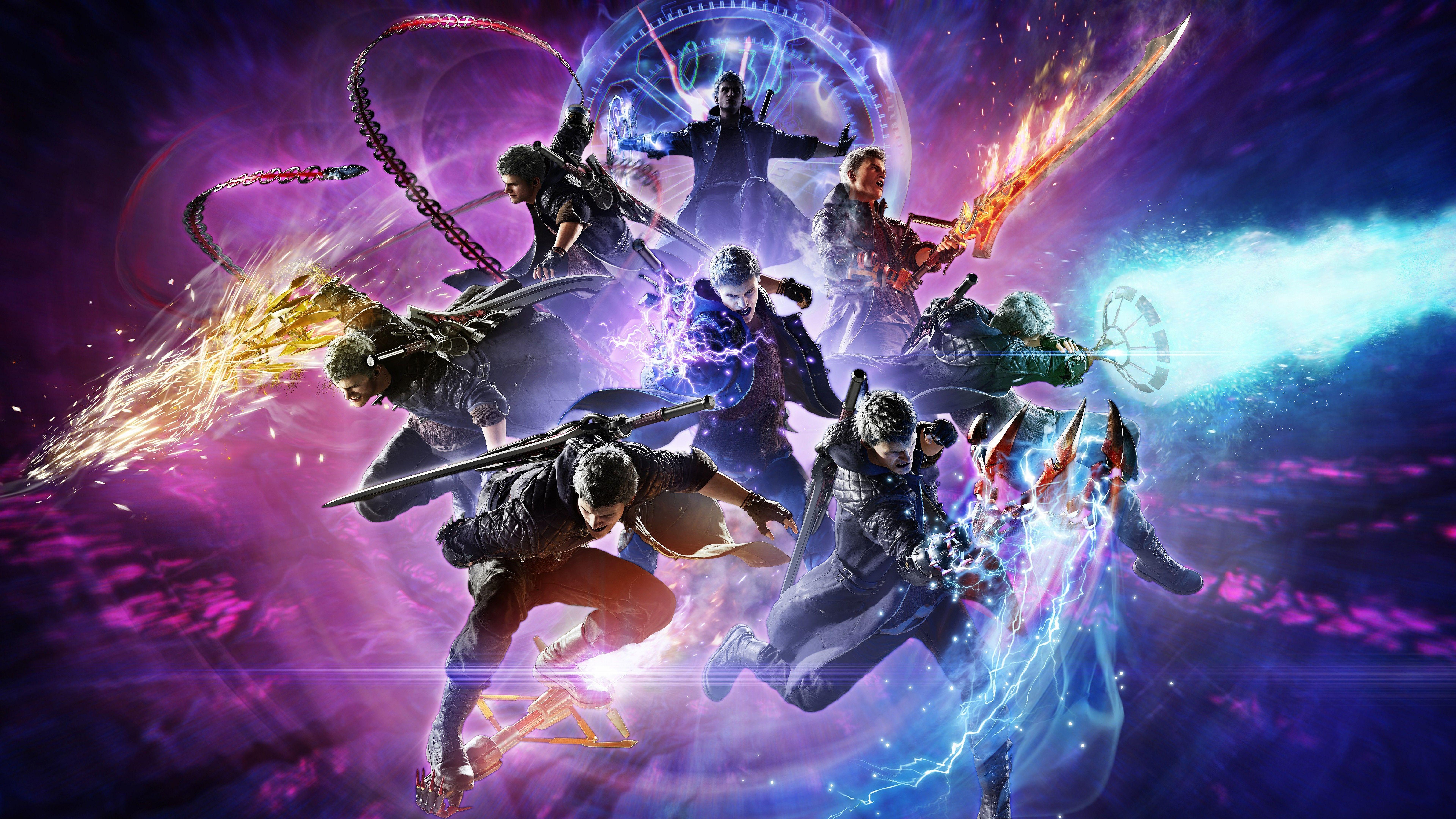 7680x4320 Nero's Devil Breakers in Devil May Cry 5 Wallpaper 8k Ultra HD