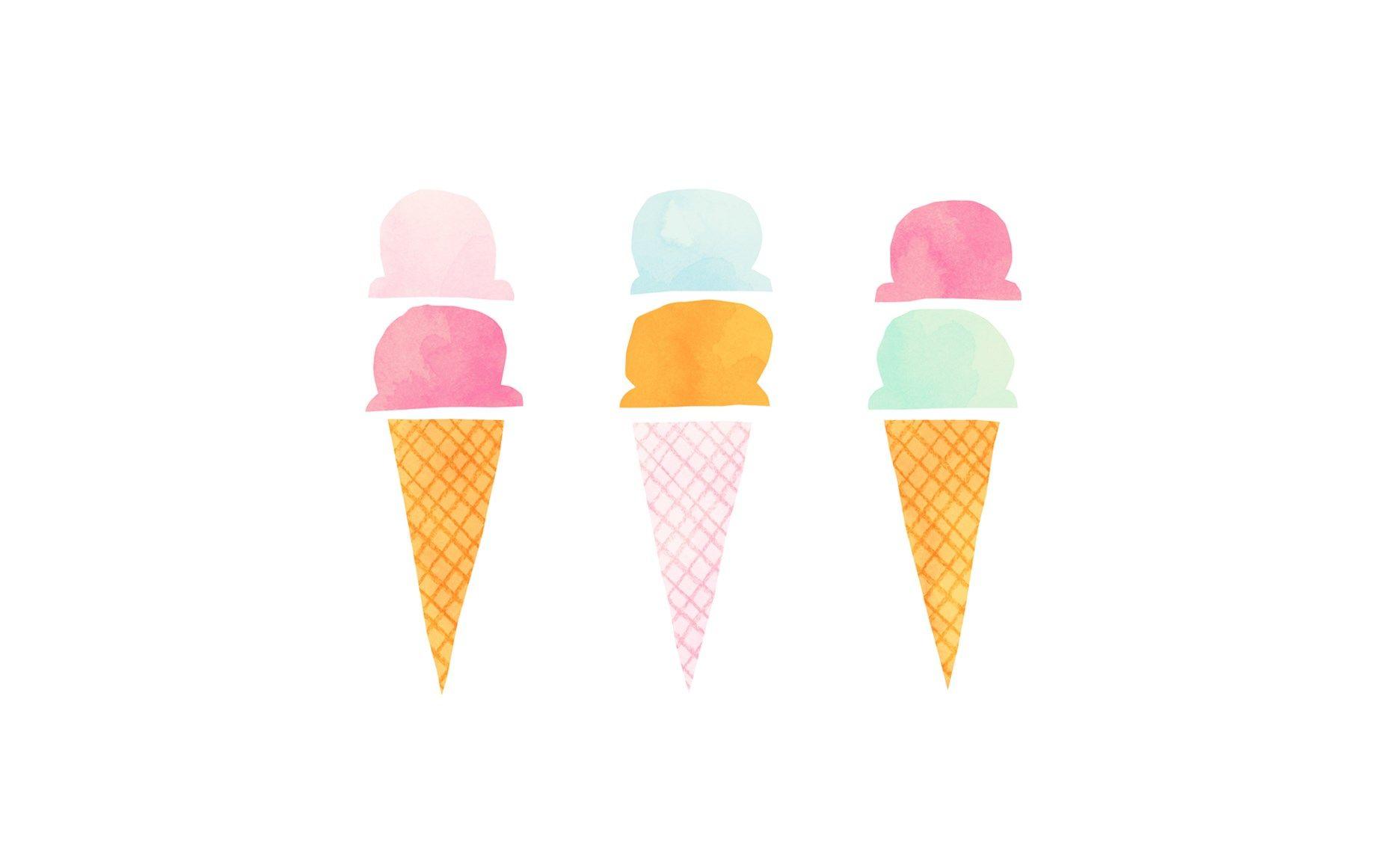 Kawaii Ice Cream Cone Wallpaper Iphone Background Cute Pictures Of Ice  Cream Background Image And Wallpaper for Free Download