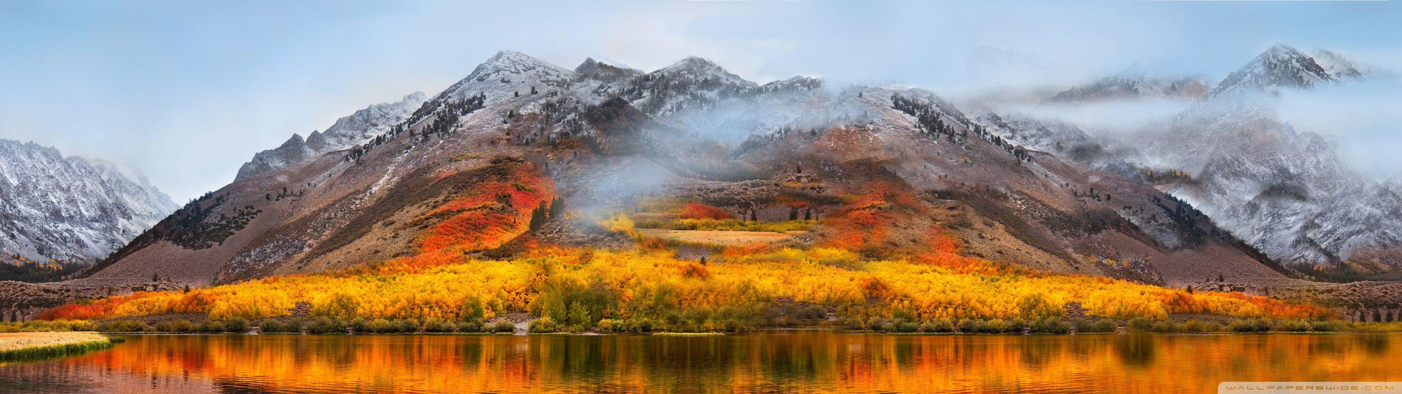 2732x768 OSX High Sierra Ultra HD Desktop Background Wallpaper for 4K UHD