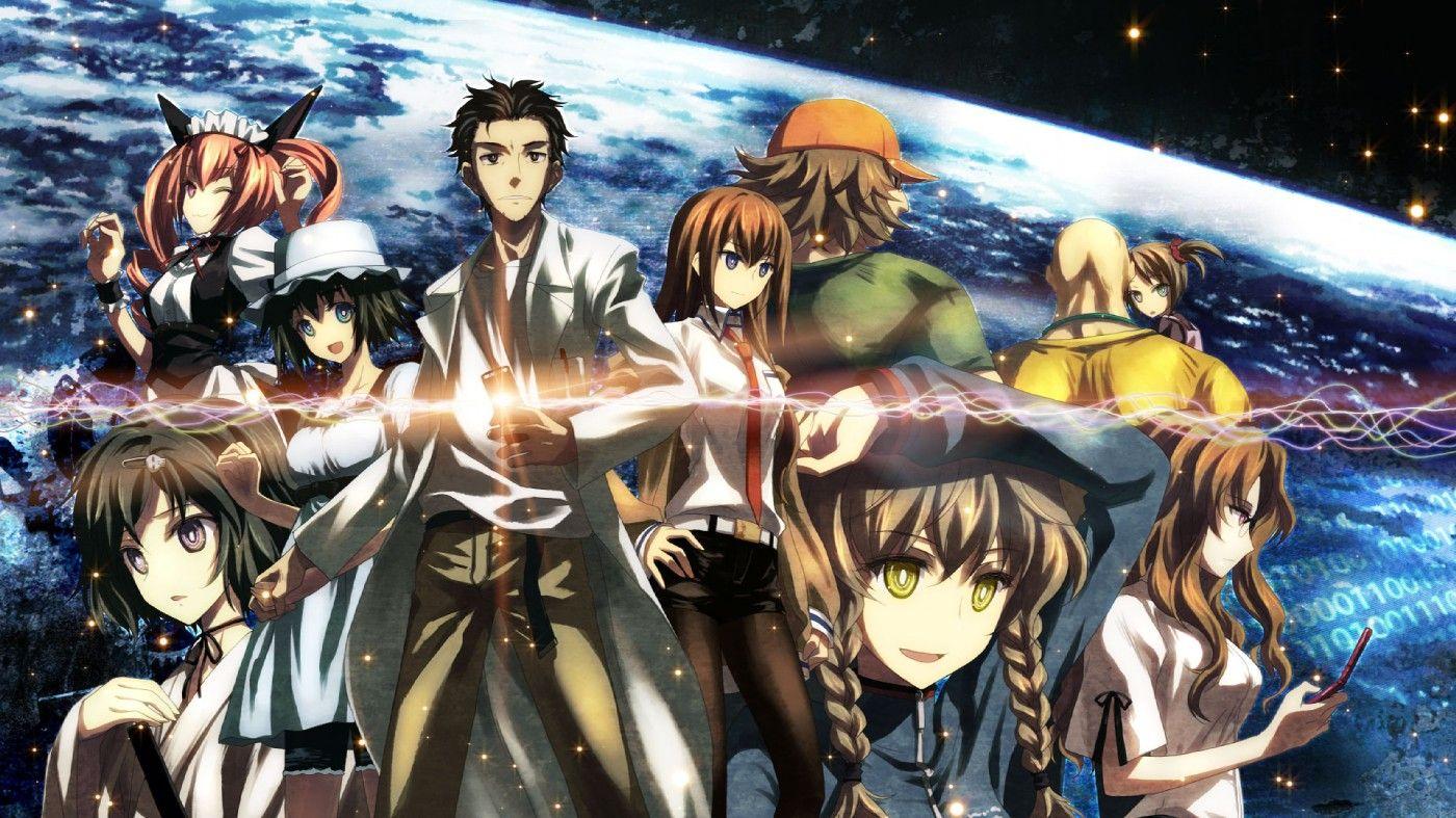 1400x787 Wallpaper Steins;Gate Anime