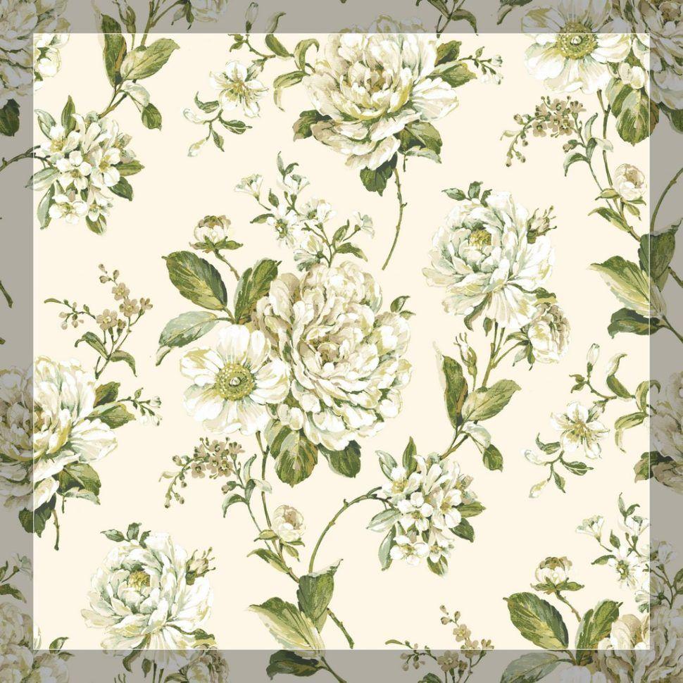 970x970 Bedroom : Watercolor Floral Wallpaper Modern Floral Wallpaper
