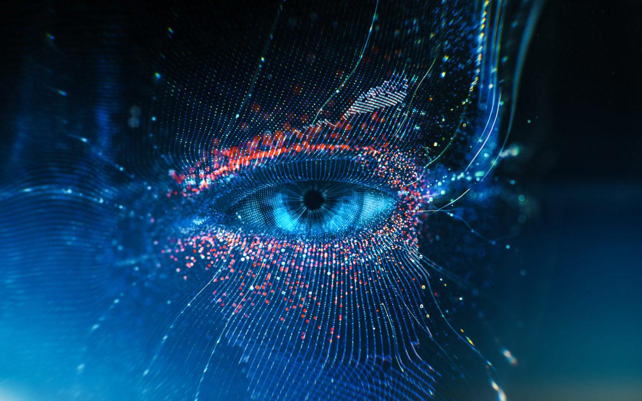 1280x800 Digital Eyes Wallpaper