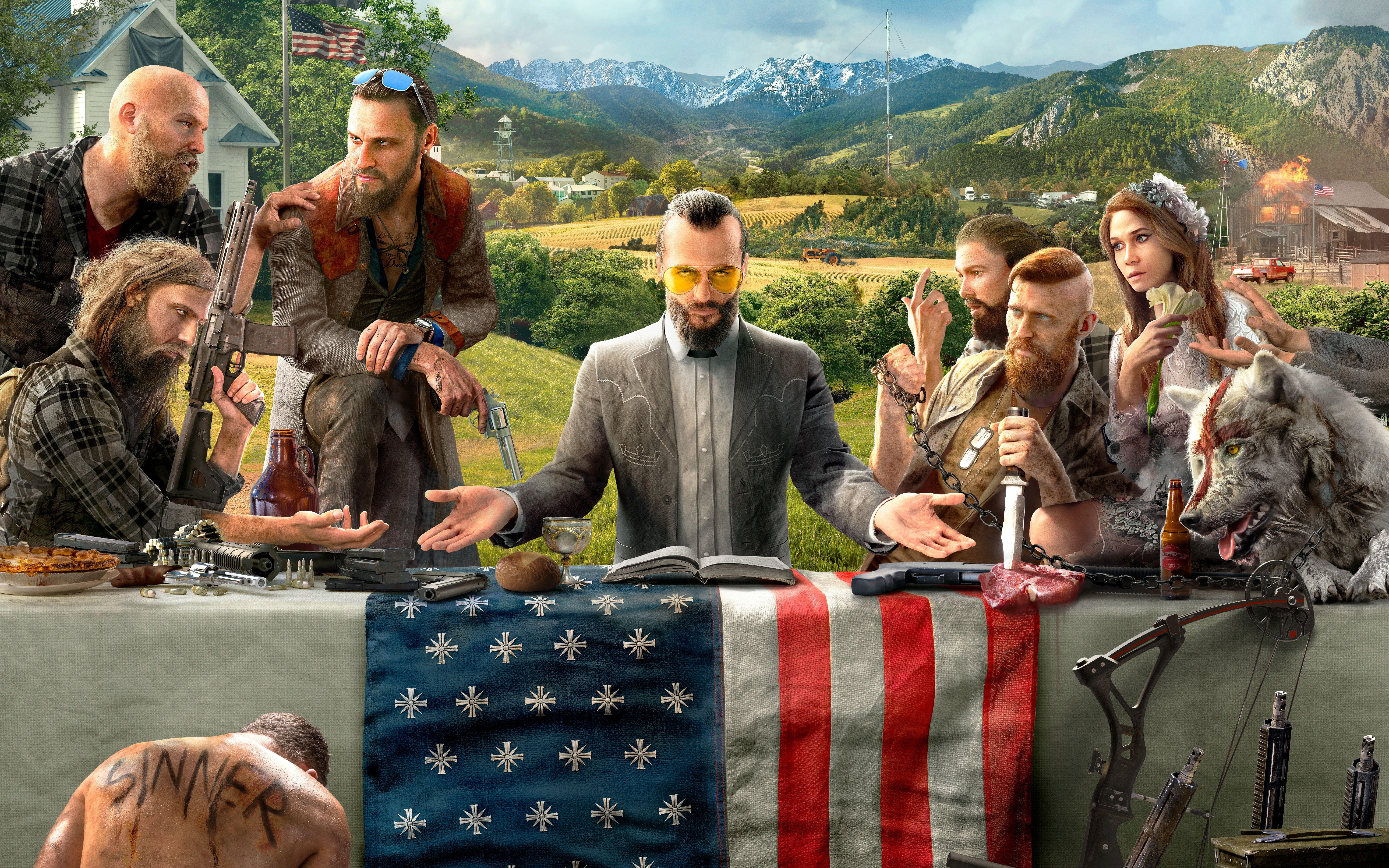 7941x4963 Far Cry 5 4K Wallpaper