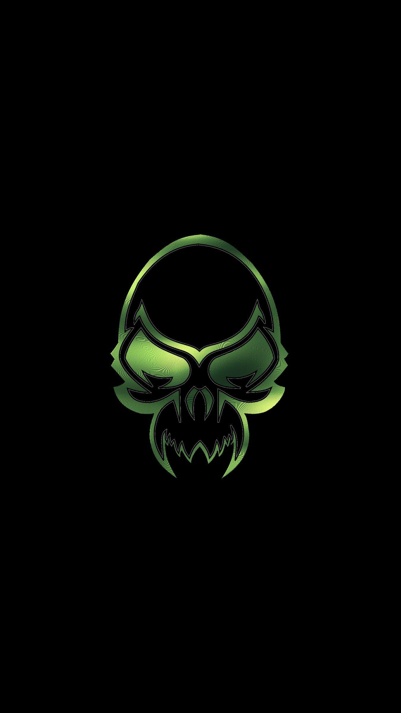 1350x2400 Download wallpaper 1350x2400 skull, head, devil, demon iphone