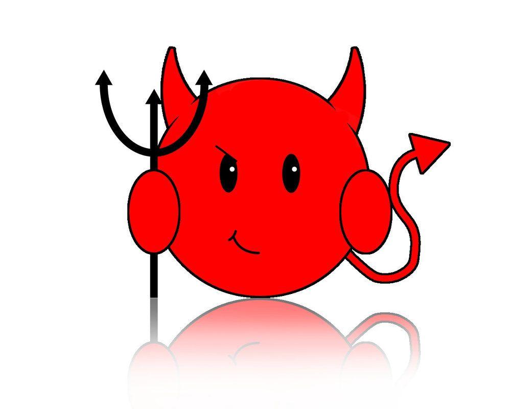 1000x800 cute devil cartoon