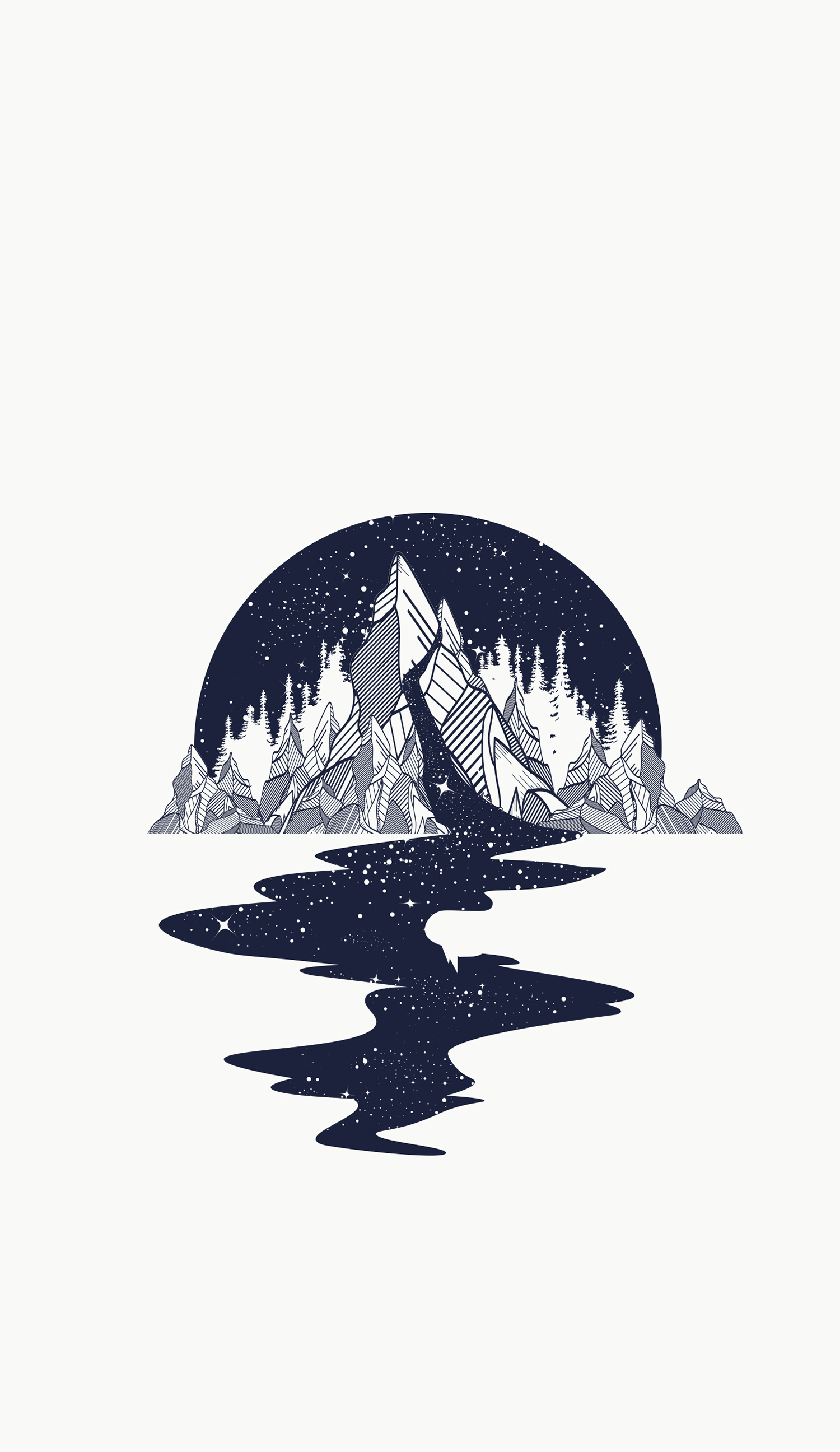 1500x2592 WallPapers. Mountain tattoo, Art, Drawings