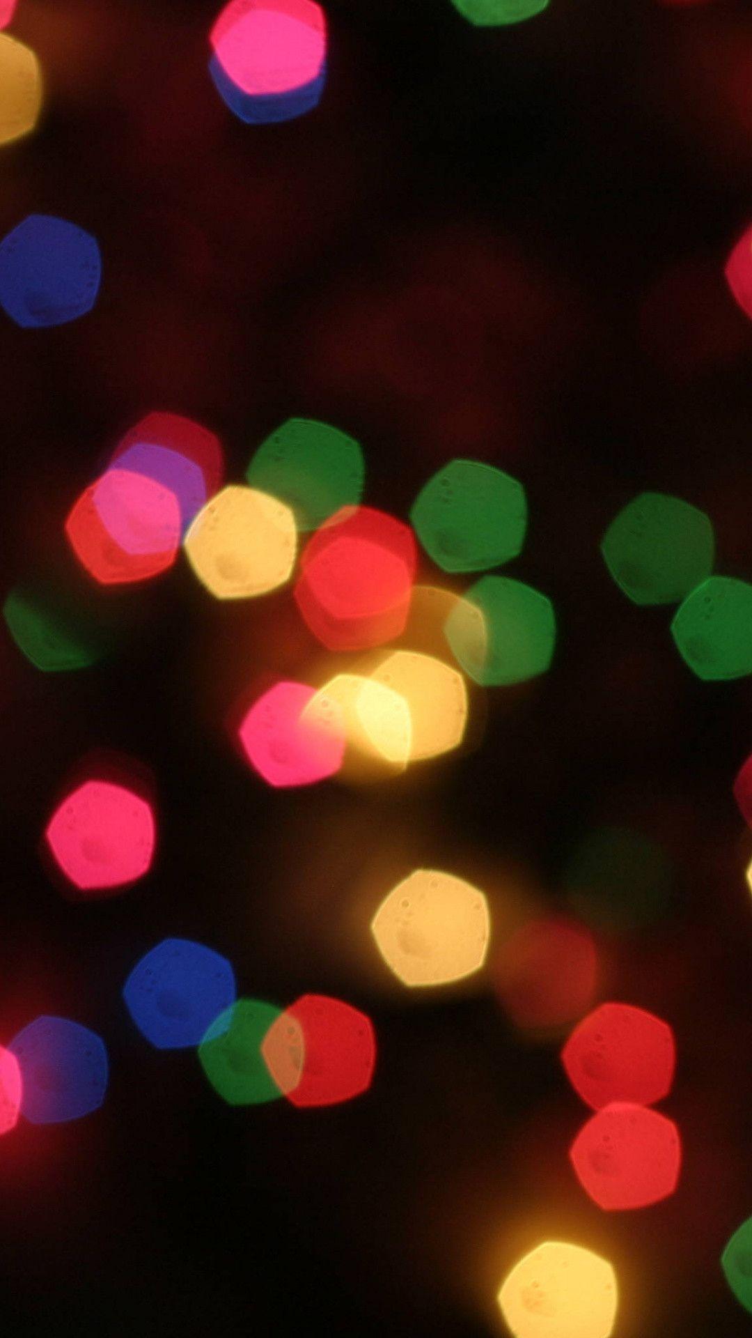 1080x1920 Christmas Lights iPhone Wallpaper