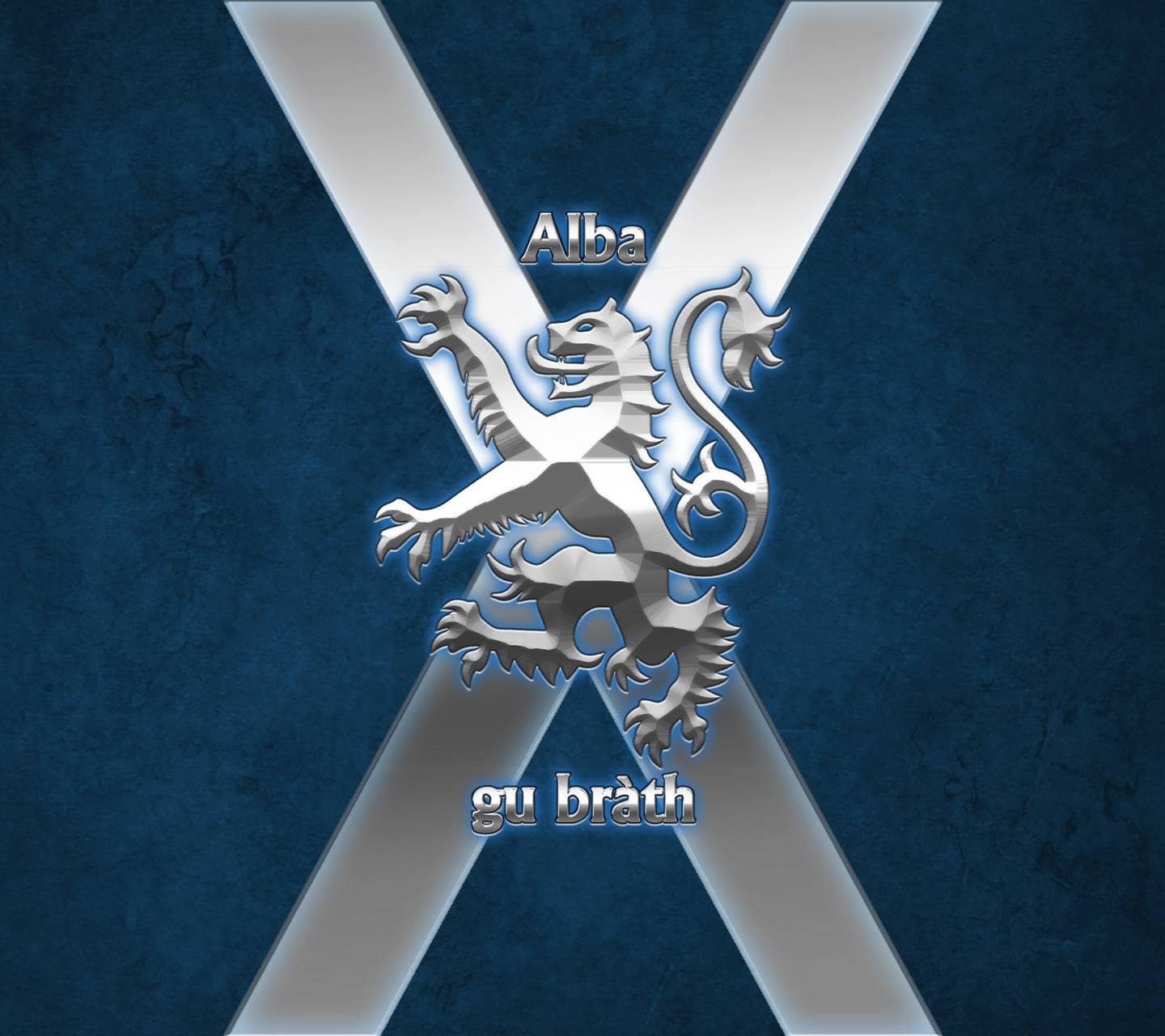 1440x1280 Scotland flag wallpaper