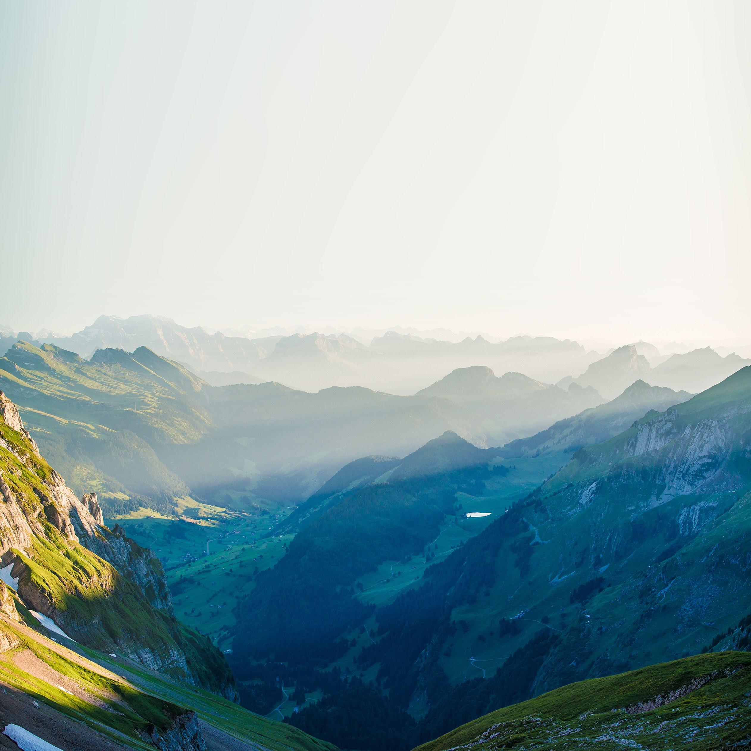 2524x2524 Mountains wallpaper for iPhone and iPad