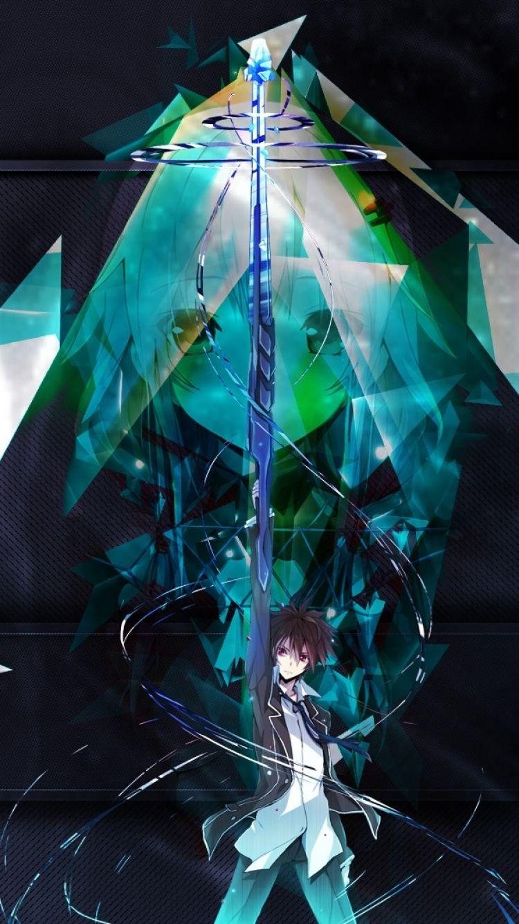 750x1334 Anime Guilty Crown (750x1334) Wallpaper