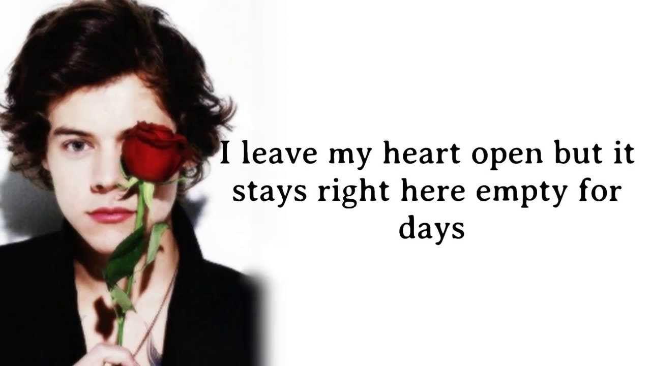 1280x720 One Direction of My Life (Lyrics + Picture) *HD*