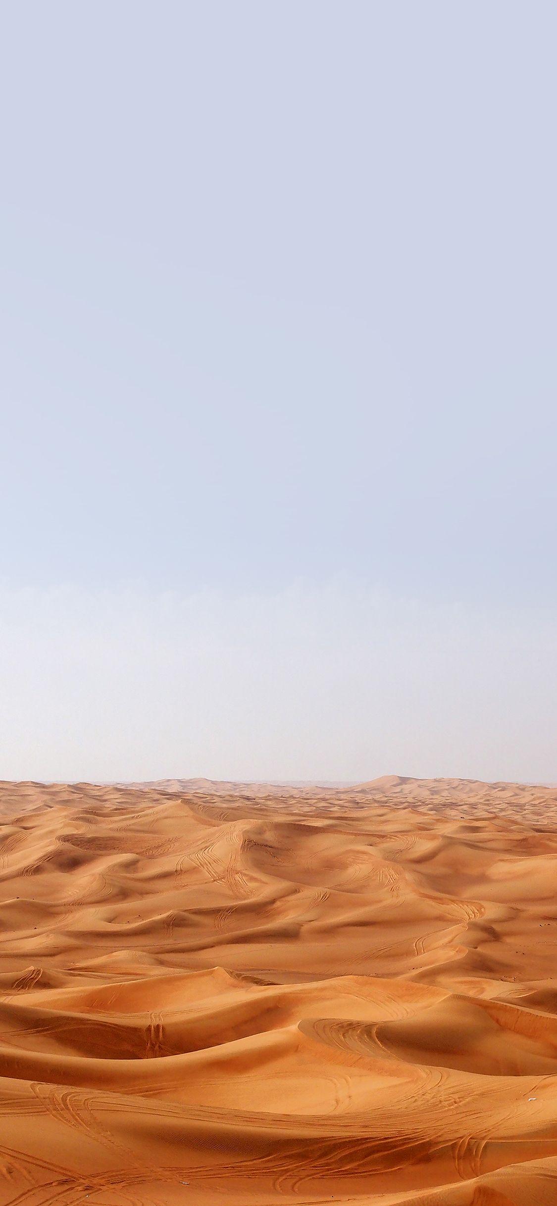 1125x2436 Desert Minimal Nature Sky Earth