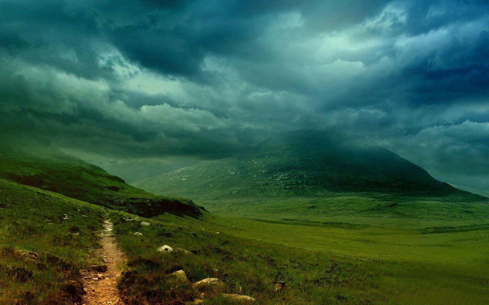1600x1000 Foggy Gloomy Day Wallpaper