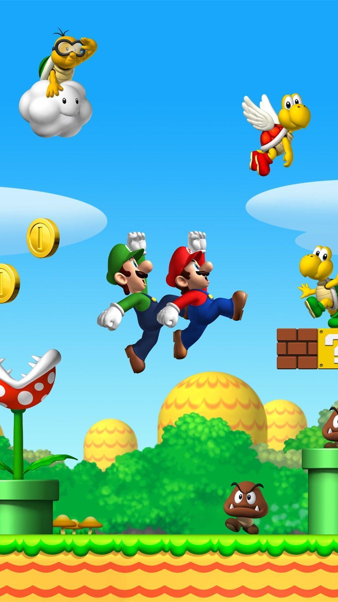 super mario world wallpaper iphone