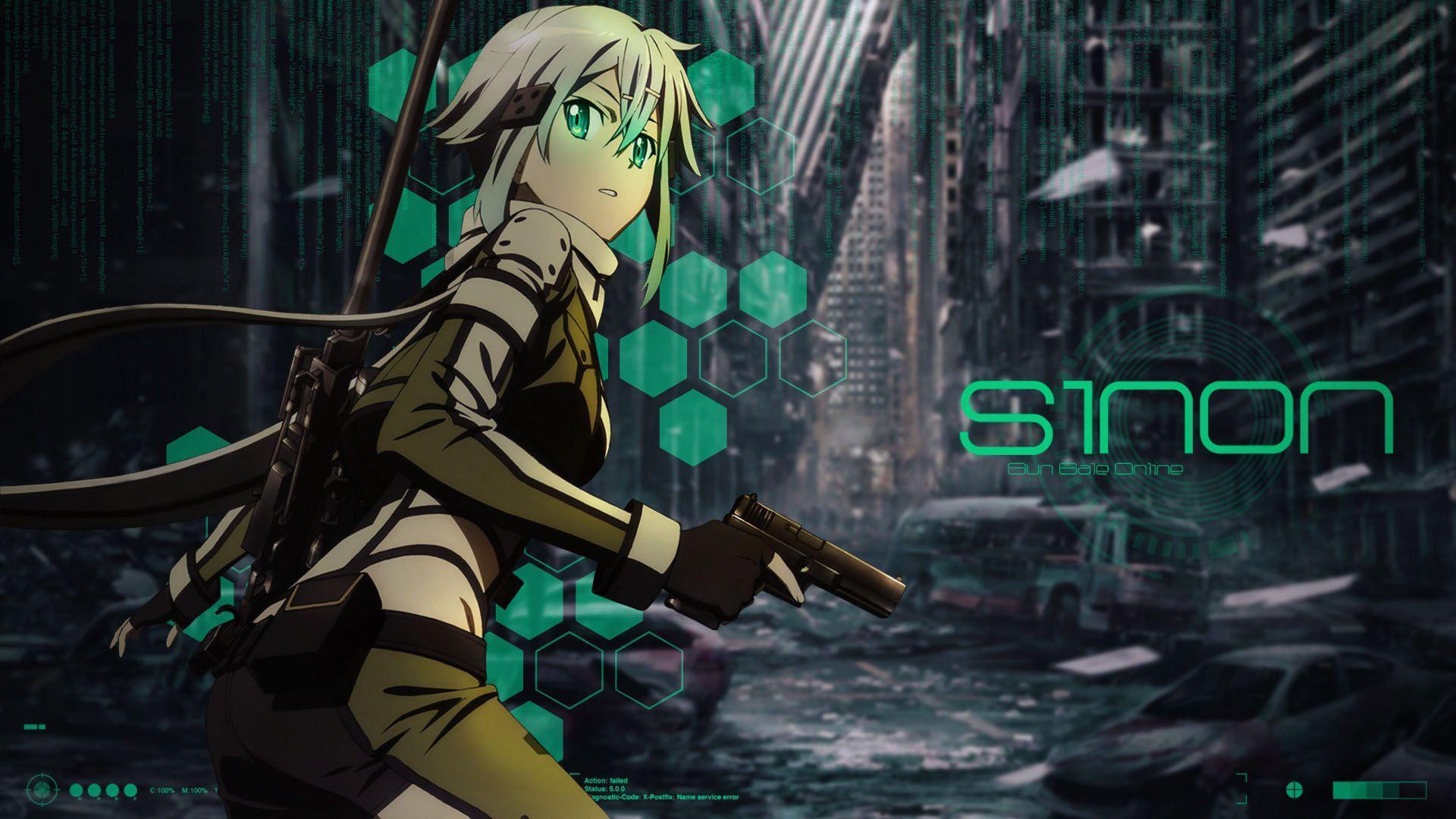 1920x1080 Sinon Wallpaper