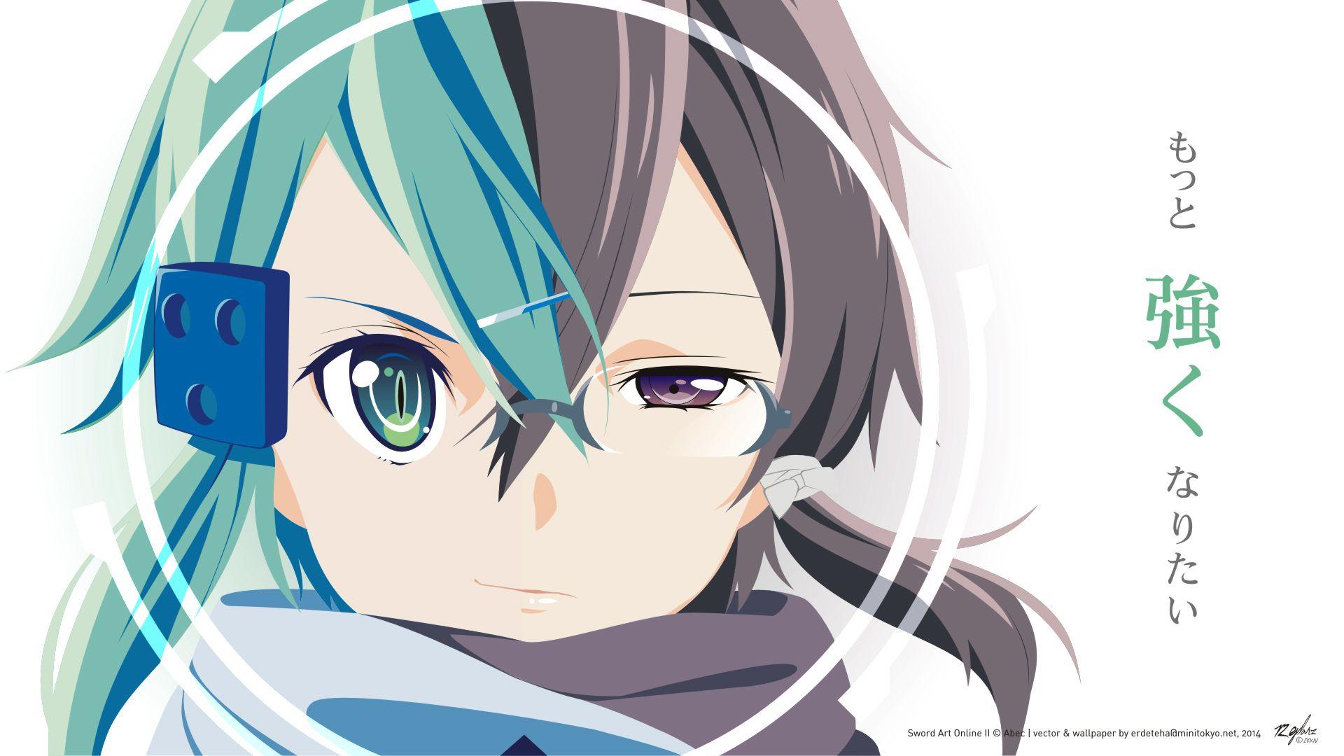 1920x1080 Sword Art Online Wallpaper: Motto Tsuyoku Naritai