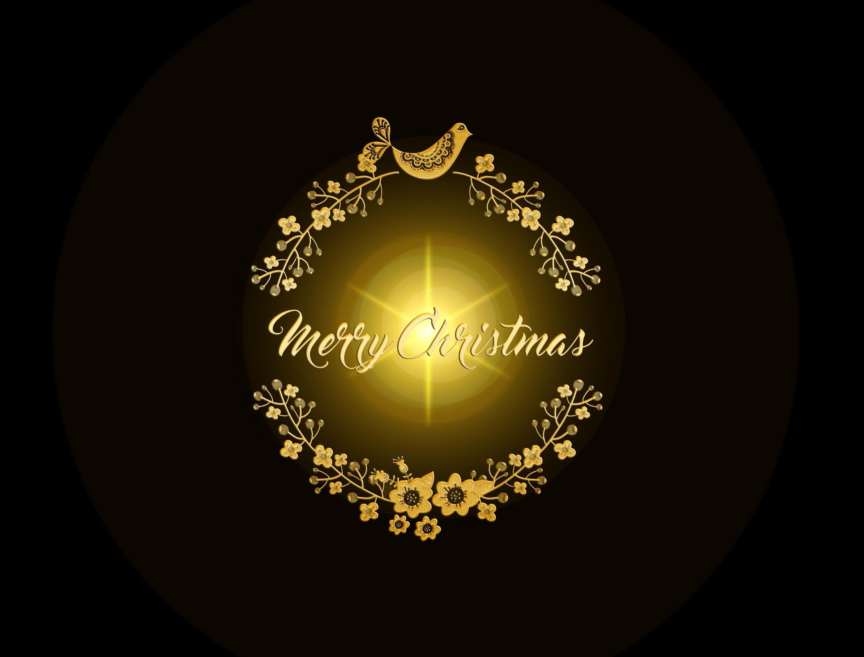 Golden Christmas Wallpapers Top Free Golden Christmas Backgrounds