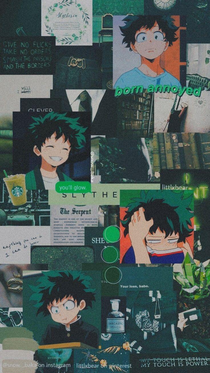 Green Anime Aesthetic Wallpapers Top Free Green Anime Aesthetic Backgrounds Wallpaperaccess