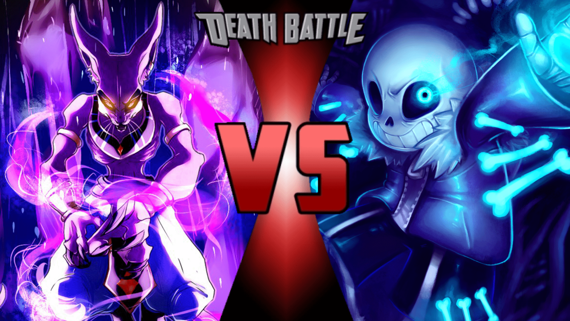 1920x1080 Beerus vs. Sans. Death Battle Fanon